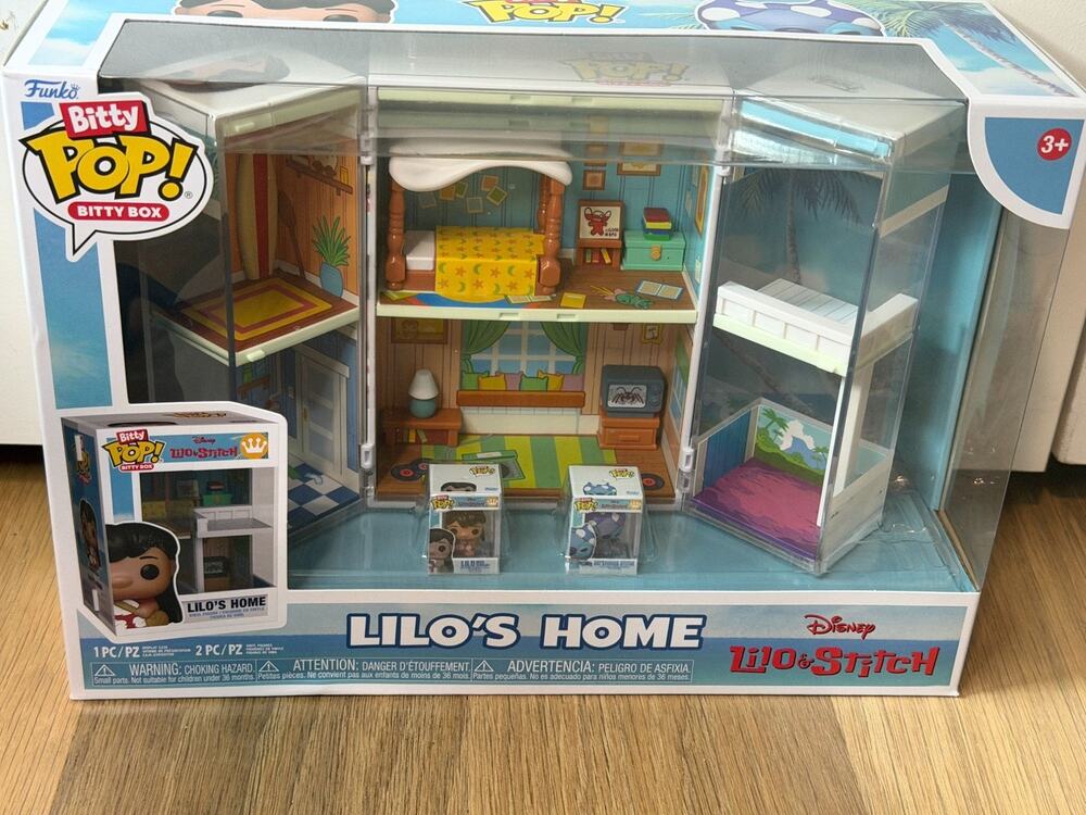Funko Disney Bitty Pop Lilo & Stitch Lilos Home Display Set With Figures